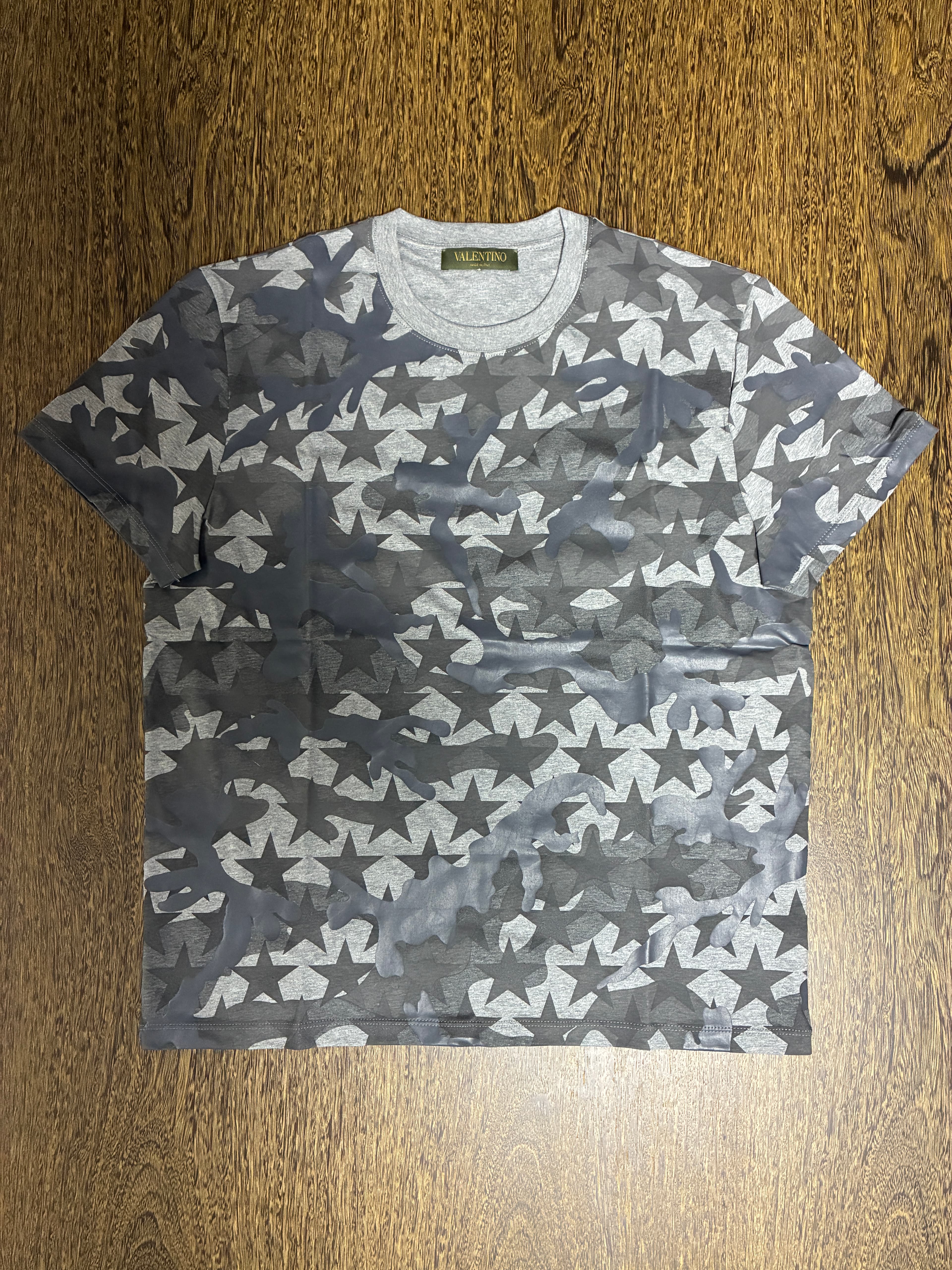ヴァレンティノ 2017年春夏 カモフラージュ Tシャツ