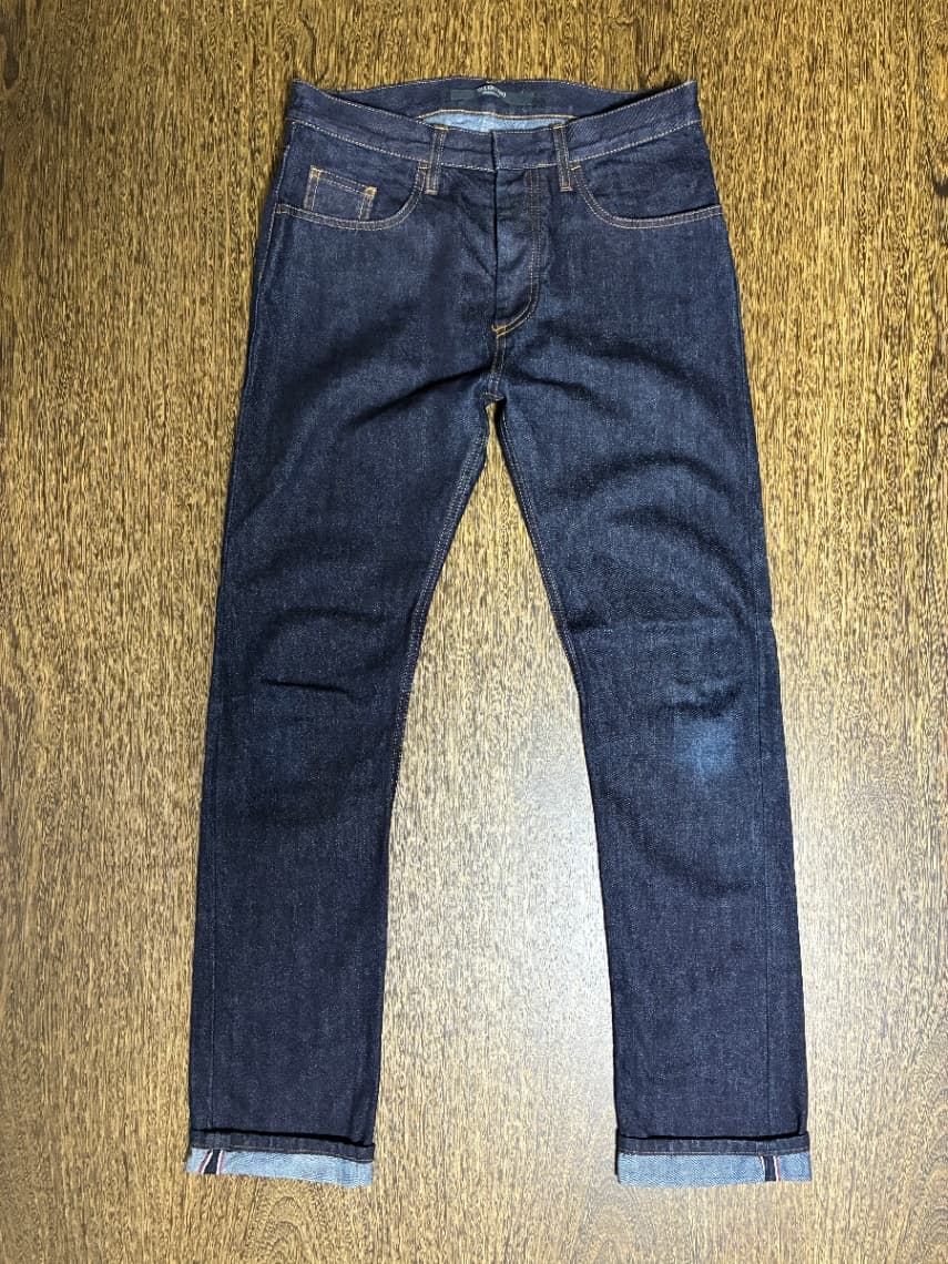 ヴァレンティノ 2014-15年秋冬 ロールアップ デニムパンツ